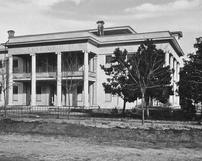 Elks Home in Terrell in 1907 vintage photo