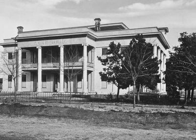 Elks Home Terrell Texas in 1907 Vintage Print (7 Sizes) - Acid Free