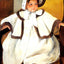 Ellen Mary Cassatt in a White Coat Art Print 1896 by Mary Cassatt (6 Sizes)