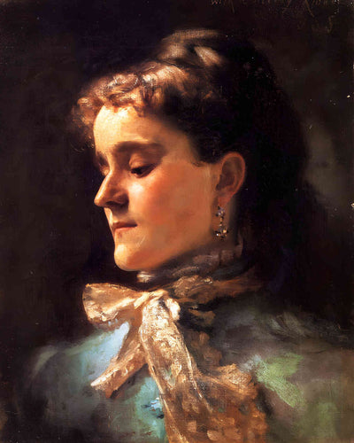 Emily Sargent 1877 Painting by John Singer Sargent 8x10" Art Print
