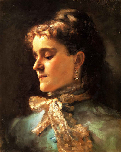 Emily Sargent fine art print by John Singer Sargent (1877)