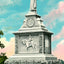 Emma Sansom Monument Gadsden Alabama Vintage Print (7 Sizes) - Shipped Flat