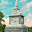 Emma Sansom Monument in Gadsden vintage print