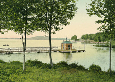 Endicott Rock the Weirs NH in 1908 Vintage Print (7 Sizes) - Premium Quality
