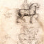 Equestrian Monument painting by Leonardo da Vinci (1517)