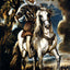 Equestrian Portrait of the Duke of Lerma 1603 by Rubens Art Print (6 Sizes)