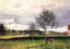 Eragny Landscape, Le Pre Fine Art Print 1897 by Camille Pissarro (6 Sizes)