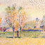 Eragny Landscape Fine Art Print 1886 Painting by Camille Pissarro (6 Sizes)