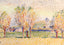 Eragny Landscape Fine Art Print 1886 Painting by Camille Pissarro (6 Sizes)