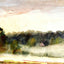 Eragny Landscape Fine Art Print 1890 Painting by Camille Pissarro (6 Sizes)