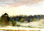 Eragny Landscape Fine Art Print 1890 Painting by Camille Pissarro (6 Sizes)