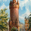 Eschenheimer Turm Frankfurt Vintage Print (7 Sizes) - Premium Quality