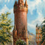 Eschenheimer Turm Frankfurt Vintage Print (7 Sizes) - Premium Quality