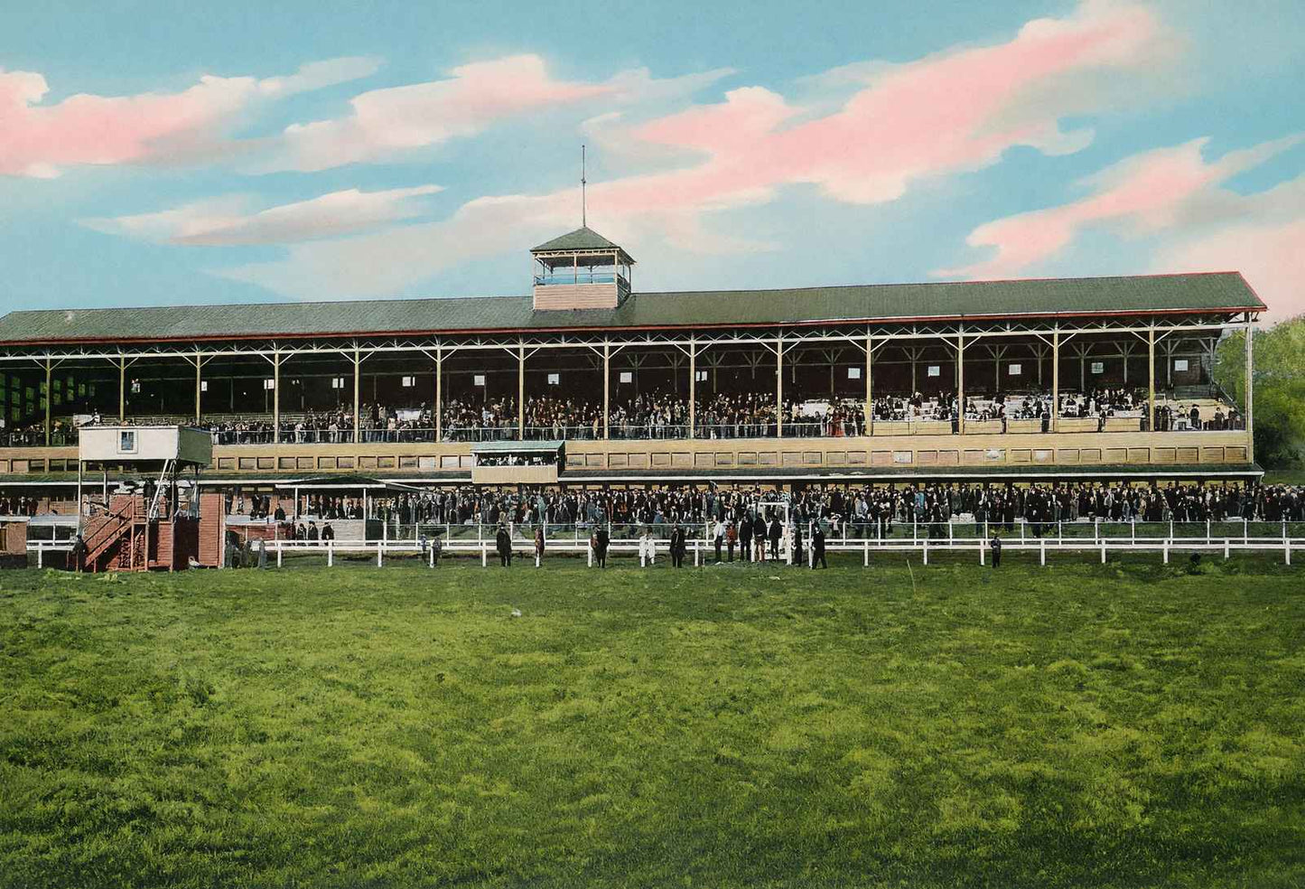 Essex Race Track Hot Springs AR in 1906 Vintage Print (7 Sizes) - Restored