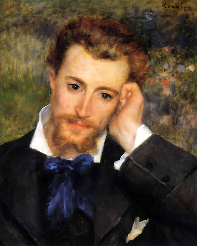Eugene Murer Painting by Pierre-Auguste Renoir 8x10" Art Print - Acid Free