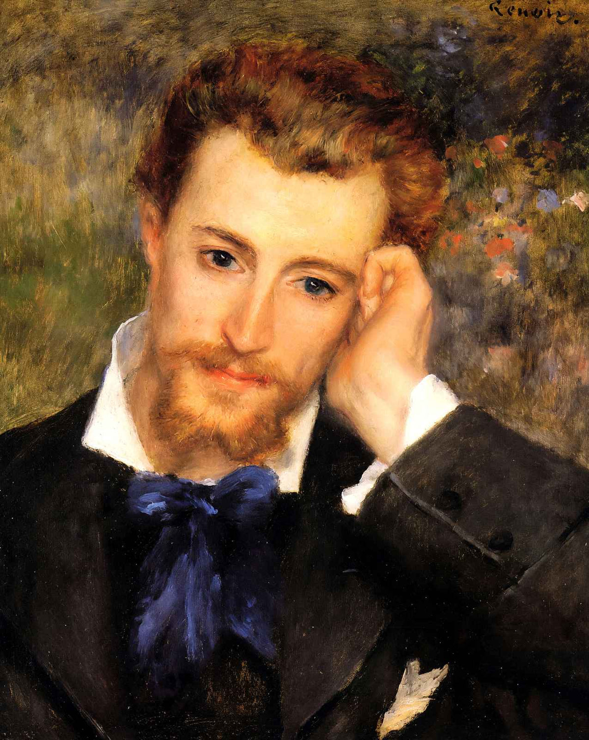 Eugene Murer fine art print by Pierre-Auguste Renoir (1877)