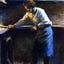 Eugene Murer at His Pastry Oven 1877 by Camille Pissarro Art Print (6 Sizes)