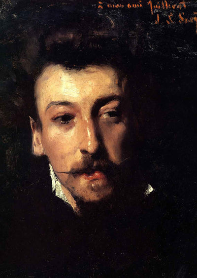 Eugene Juillerat Art Print 1878 Painting by John Singer Sargent (6 Sizes)