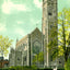 Rogers Memorial Church, Fairhaven, Massachusetts in 1910 Vintage Print (7 Sizes)