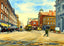 North Main Street, Fall River, Massachusetts in 1907 Art Print (7 Sizes)