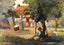 Family Garden Art Print 1887 Painting by Camille Pissarro (6 Sizes) - Acid Free