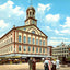 Faneuil Hall, Boston, Massachusetts in 1903 Vintage Print (7 Sizes)