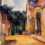 Farm at Montgeroult 1898 Painting by Paul Cezanne Fine Art Print (6 Sizes)