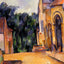 Farm at Montgeroult 1898 Painting by Paul Cezanne Fine Art Print (6 Sizes)