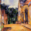 Farm at Montgeroult art print by Paul Cezanne (1898)