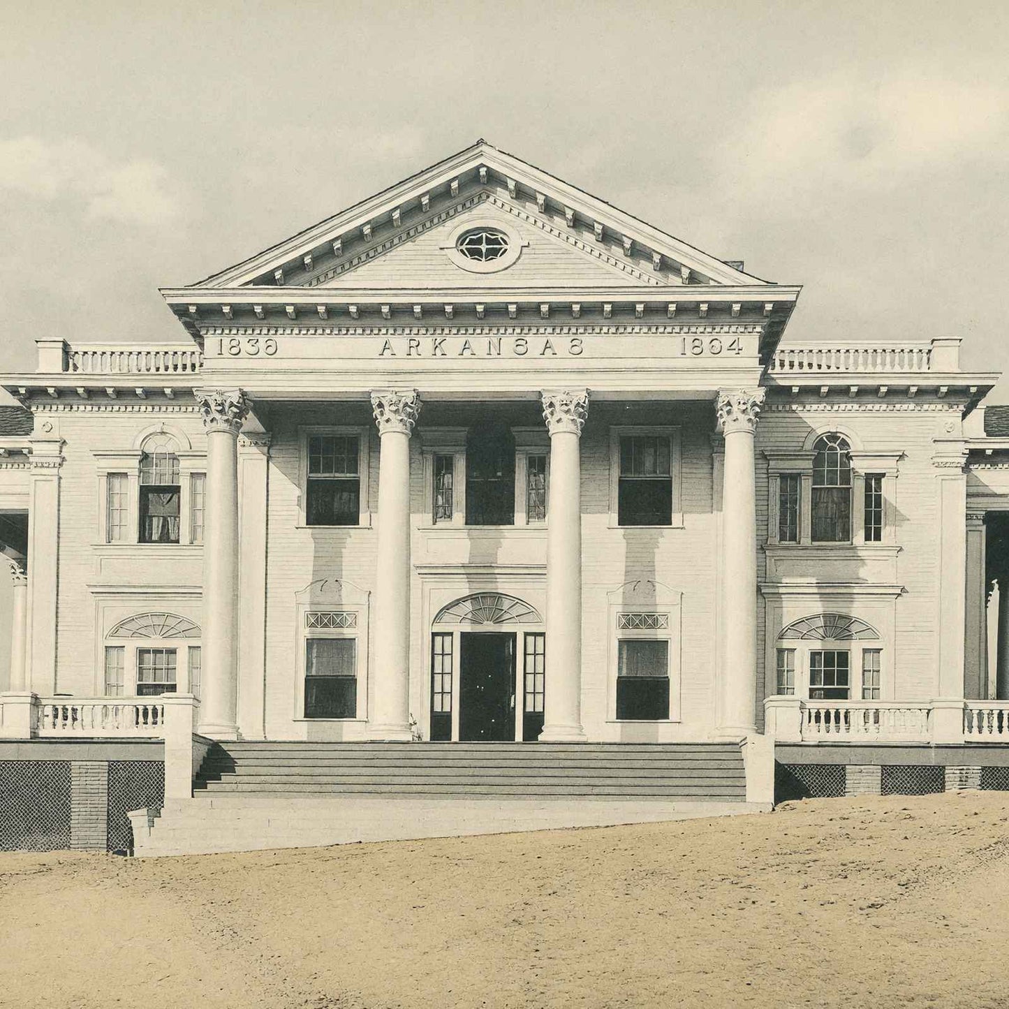A.f. Wolf Residence Fayetteville Arkansas in 1907 Vintage Print (7 Sizes)