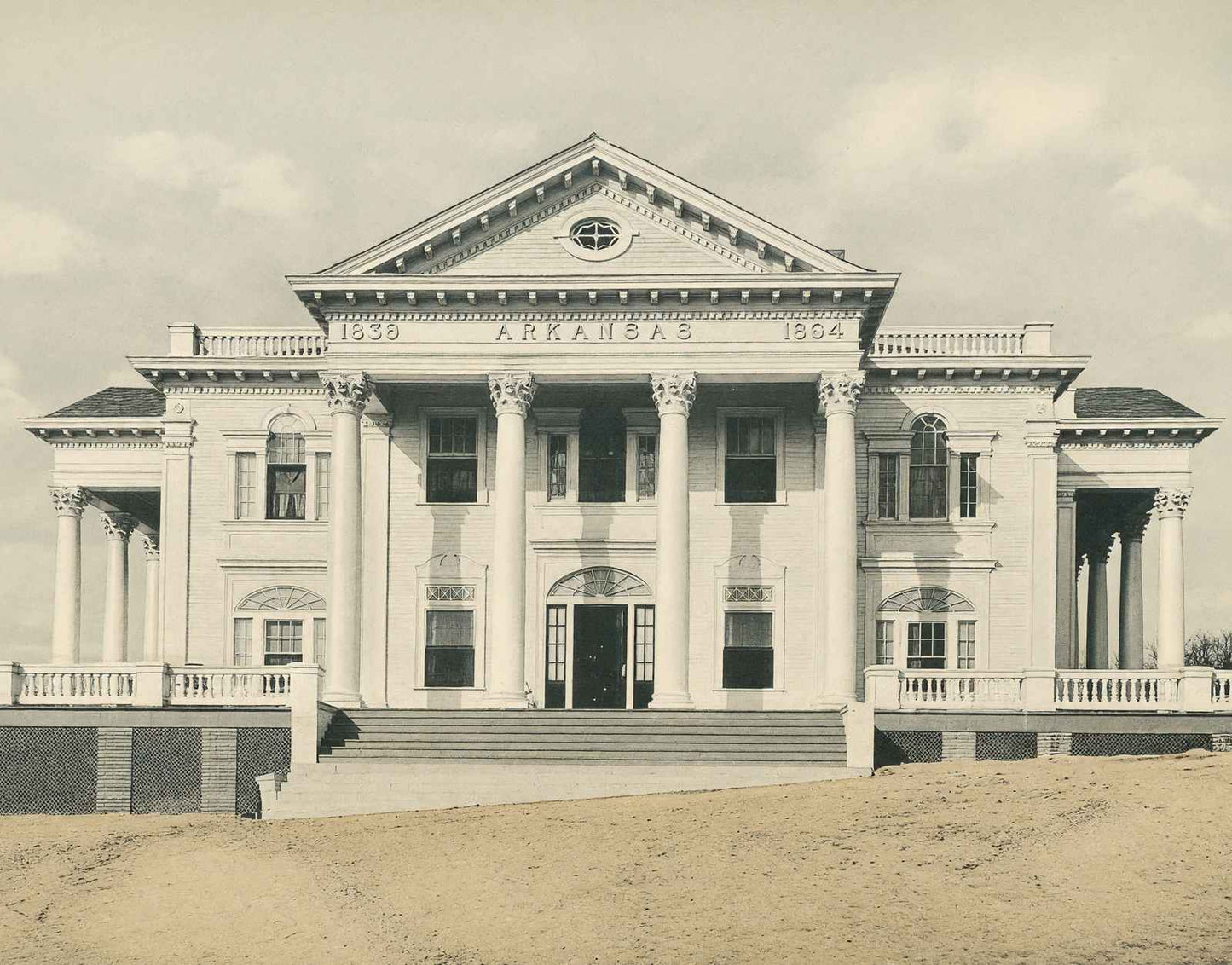 A.f. Wolf Residence Fayetteville Arkansas in 1907 Vintage Print (7 Sizes)