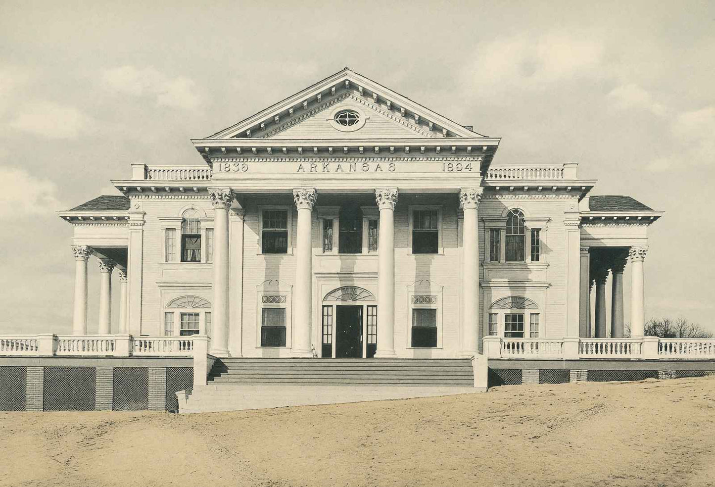 A.f. Wolf Residence Fayetteville Arkansas in 1907 Vintage Print (7 Sizes)