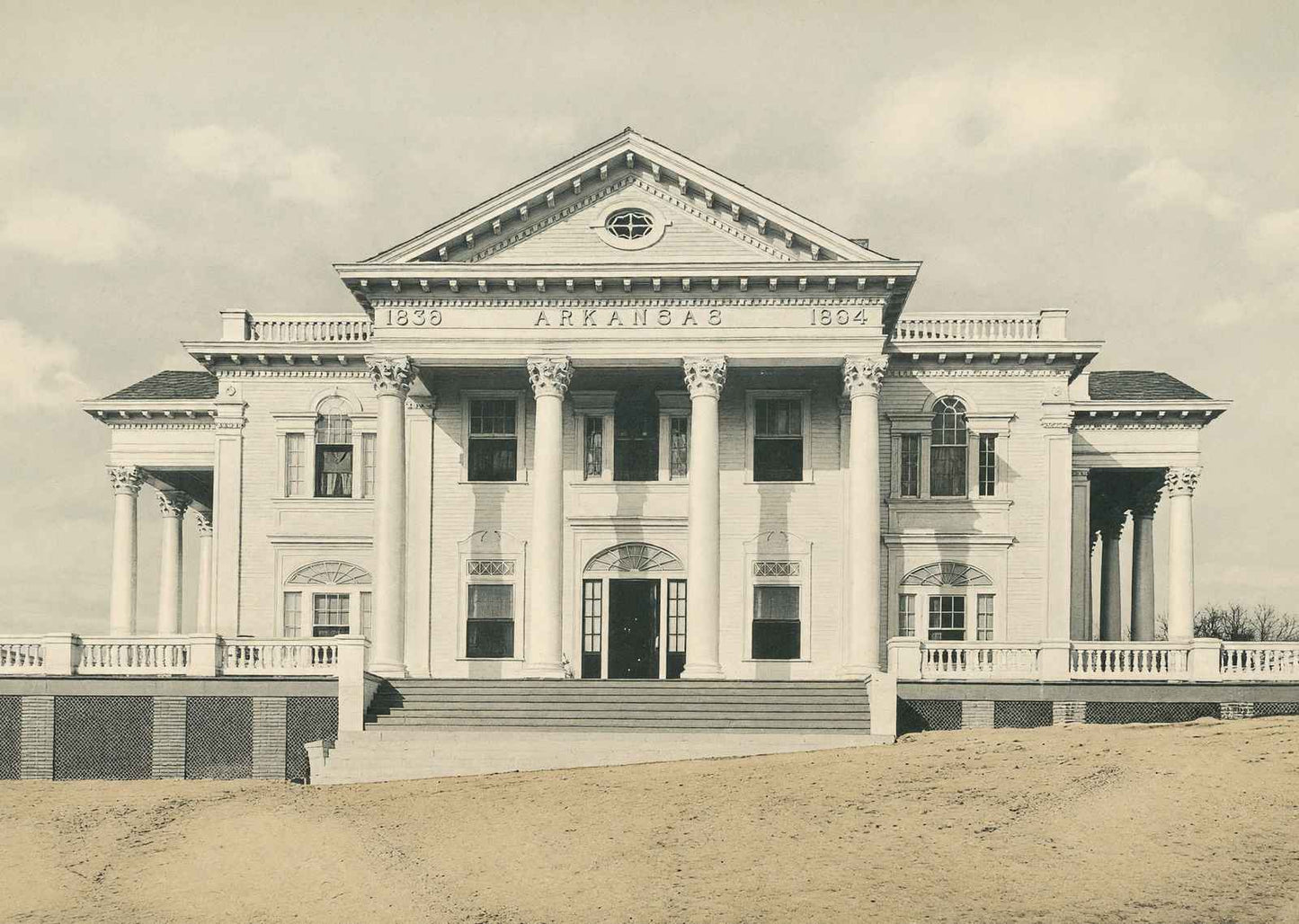 A.f. Wolf Residence Fayetteville Arkansas in 1907 Vintage Print (7 Sizes)
