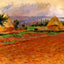 Field and Haystacks Fine Art Print 1885 by Pierre-Auguste Renoir (6 Sizes)