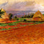 Field and Haystacks Fine Art Print 1885 by Pierre-Auguste Renoir (6 Sizes)