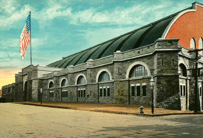 Fifth Regiment Armory in 1906 vintage print