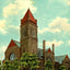 First Methodist Church Birmingham Alabama in 1906 Vintage Print (7 Sizes)