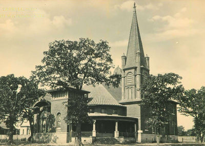 First M.e. Church South Terrell 1907 Vintage Print (7 Sizes) - Restored