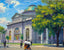 First Baptist Church Augusta GA in 1905 Art Print (7 Sizes) - Premium Print
