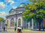 First Baptist Church Augusta GA in 1905 Art Print (7 Sizes) - Premium Print