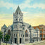 First Baptist Church Beaumont in 1907 Art Print (7 Sizes) - Restored