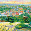 Bird's-eye View from Rollstone Hill, Fitchburg, MA in 1907 Art Print (7 Sizes)