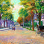 Upper Common, Fitchburg, Massachusetts in 1907 Art Print (7 Sizes)