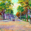 Upper Common, Fitchburg, Massachusetts in 1907 Art Print (7 Sizes)