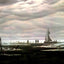Flat Country Shank at Bay of Greifswald Art Print 1834 by Friedrich (6 Sizes)
