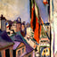 Flag Decorated Street Art Print 1906 Painting by Pierre-Auguste Renoir (6 Sizes)