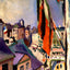 Flag Decorated Street Art Print 1906 Painting by Pierre-Auguste Renoir (6 Sizes)