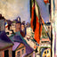 Flag Decorated Street Art Print 1906 Painting by Pierre-Auguste Renoir (6 Sizes)