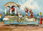 Flower-Pot Float Houston Carnival 1907 Vintage Print (7 Sizes) - Enhanced