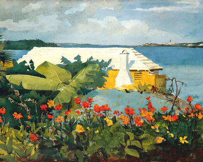 Flower Garden and Bungalow